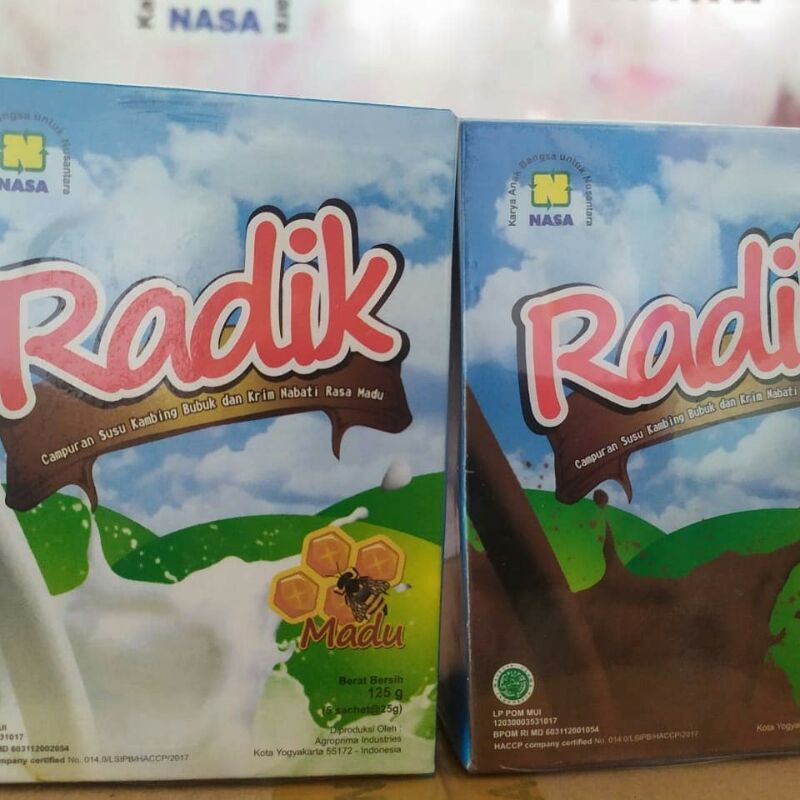 

Susu radik nasa, radikco, radikma