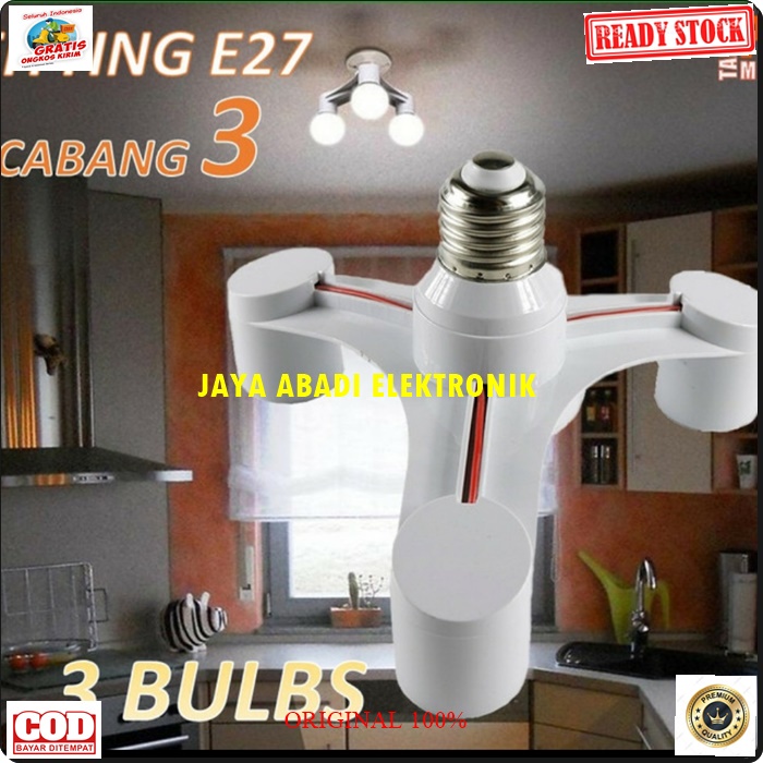 G491 ORIGINAL RUMAH LAMPU CABANG 3IN1 BELAJAR TEMPEL LED SAKLAR COLOK SAMBUNGAN STEKER COLOKAN LISTRIK SETRUM PITING PEMANJANG SOCKET SOKET ULIR KEPITING STOP KONTAK LOYAL TERMINAL CABANG PENAMBAH KUNINGAN TEMBOK DINDING ON OFF COLOK LAMP FITING BOHLAM LE