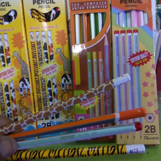 

1 pcs Pensil joyko aneka motif