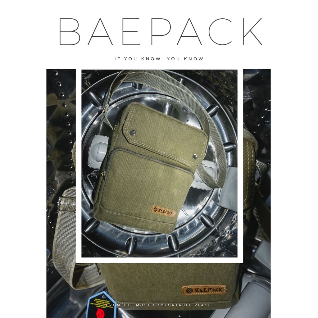 BAEPACK SLINGBAG KANVAS