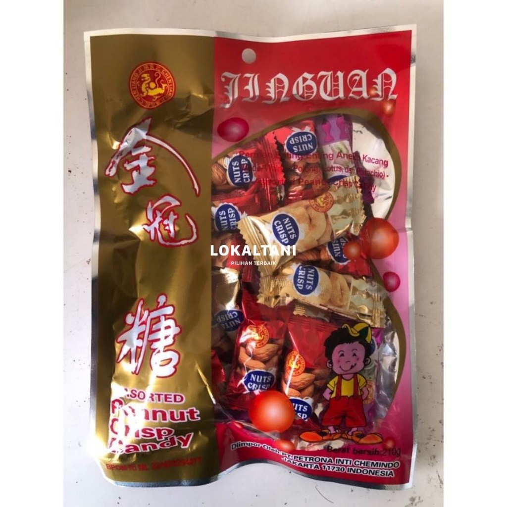 

Permen Ting Ting Chen Liang Ji 200gr / Permen Teng Teng Kacang HALAL