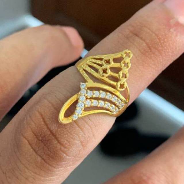  Cincin  emas  asli kadar 700 70 persen 22  3 g gr gram gold 