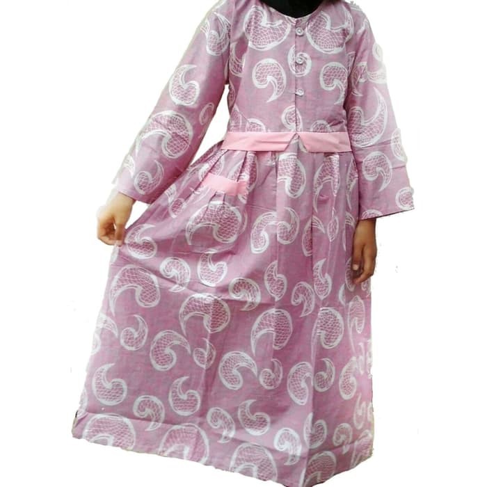 gamis batik anak ceria