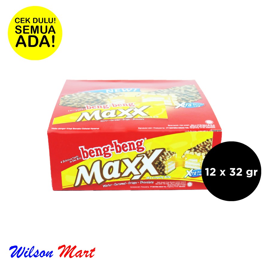 

BENG BENG MAXX ISI 12 X 32 GRAM 384 GRAM