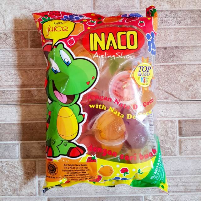 

Inaco Jelly 375 gram (25×15gr)