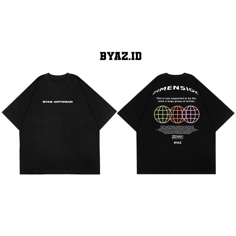 T Shirt Dimension BYAZ Original