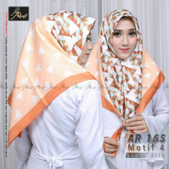 Hijab Ar Rafi Ar 165 Motif 4