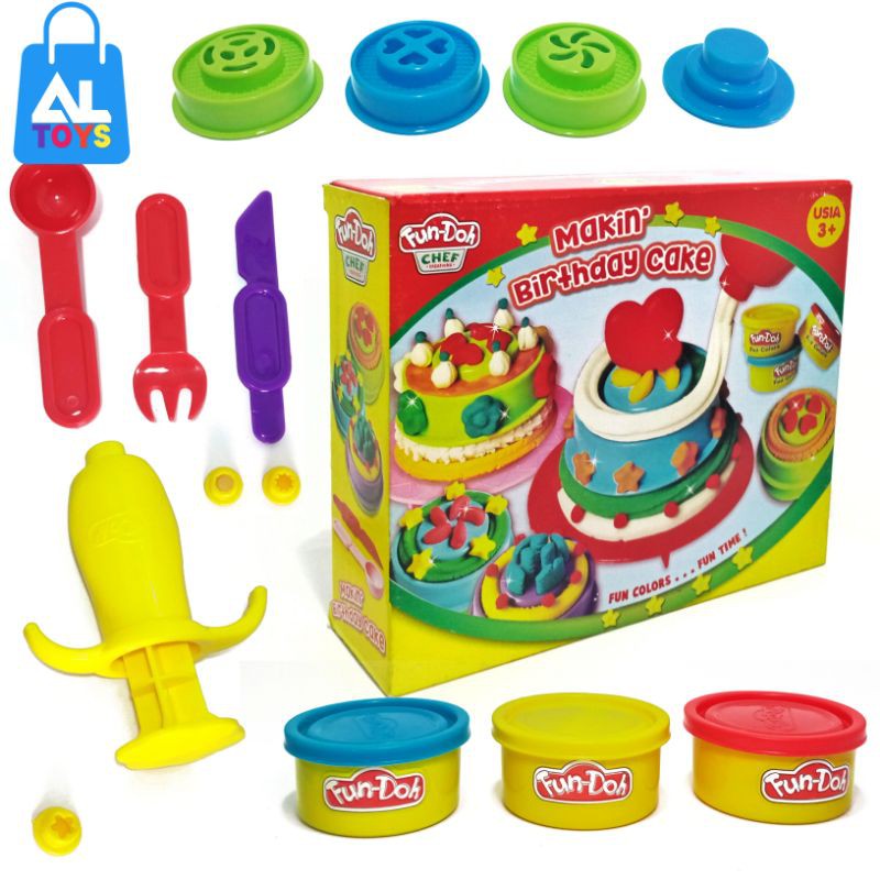 Aneka Mainan Edukasi Fun Doh Lilin PlayDoh