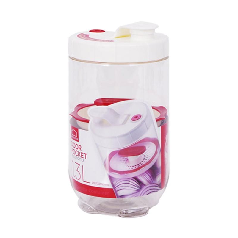 Lock n Lock Interlock Shum Storage Red INL412 1.3L / INL413 2.1L Wadah pickles makanan wadah pasta