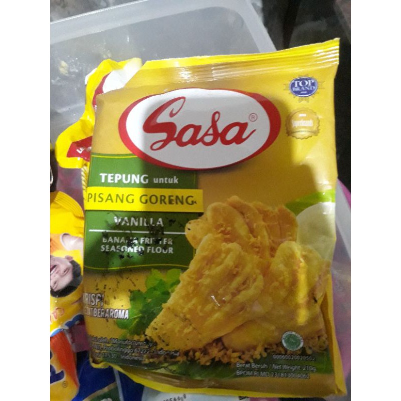 

TEPUNG BUMBU SASA | TEPUNG MANIS SASA | TEPUNG BUMBU PISANG SASA 200GR