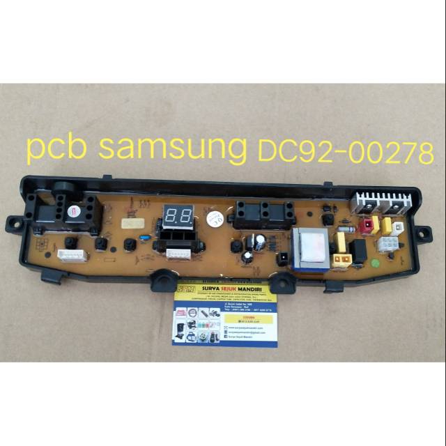 pcb / modul mesin cuci samsung 0278