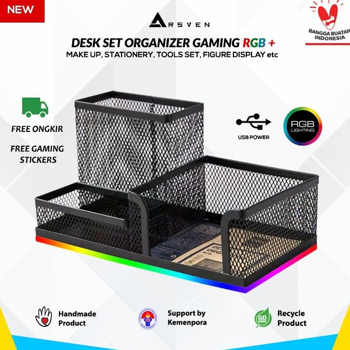 

Office & Stationery | Document Organizer | Stand Rak Desk Gaming Organizer Rgb/Alat Tulis Desk Stationary Diy | Best Seller
