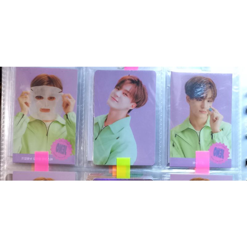 pc sg21 jeno withdrama + gamecard jeno (2 gamecard + 1 benefit wd)