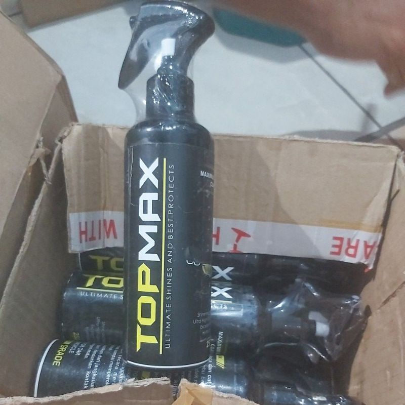 Topmax 250ml pembersih motor mobil dan kaca