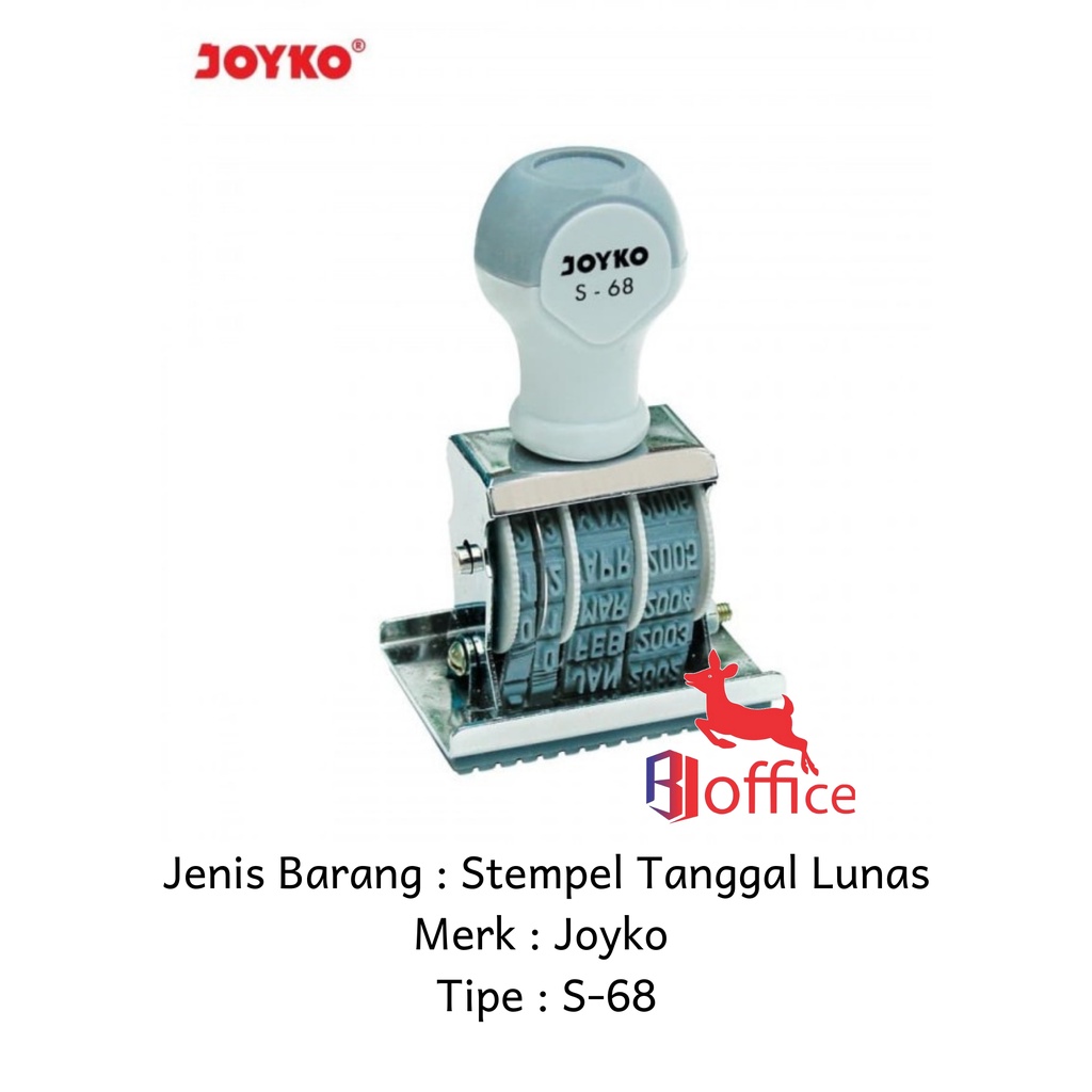 

Stempel Tanggal Lunas / Date Stamp Joyko S-68