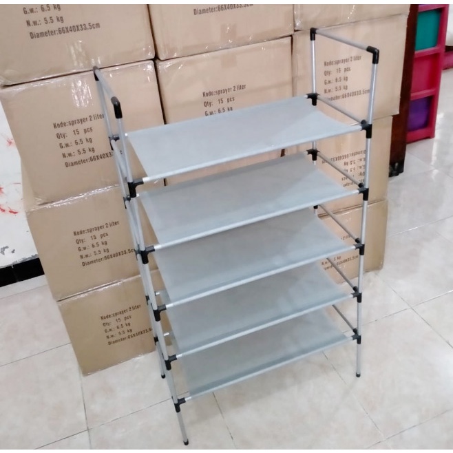 Rak Sepatu Payung 5 Susun Holder Shoe Rack [MG37]