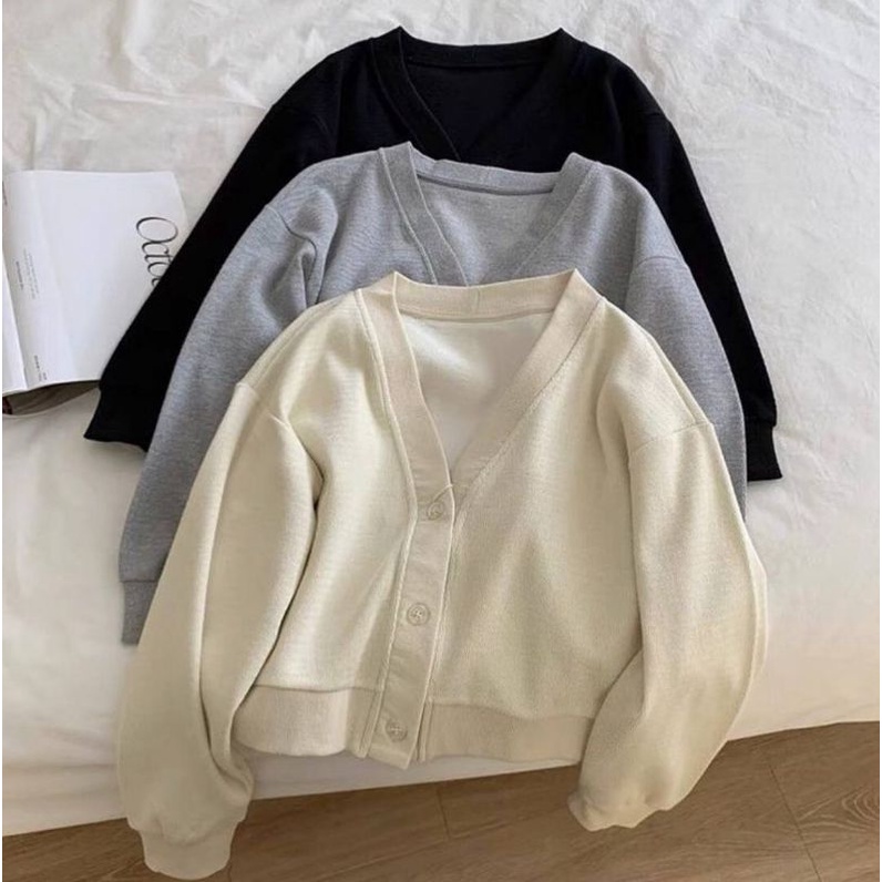 LALISA SWEATER CORP/SWEATER OVERSIZE/SWEATER WANITA/SWEATER CROP/CROP TOP/CROP TOP KOREA/CROP TOP LE