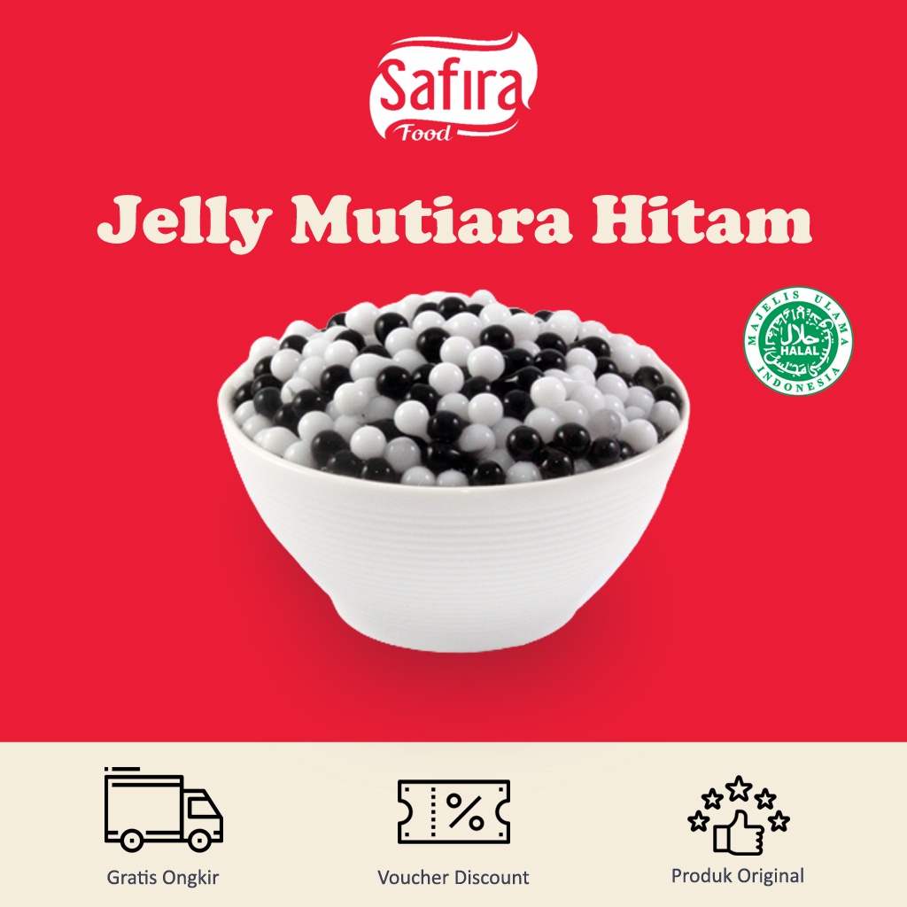 

Jelly Motif Mutiara Kecil Hitam Putih