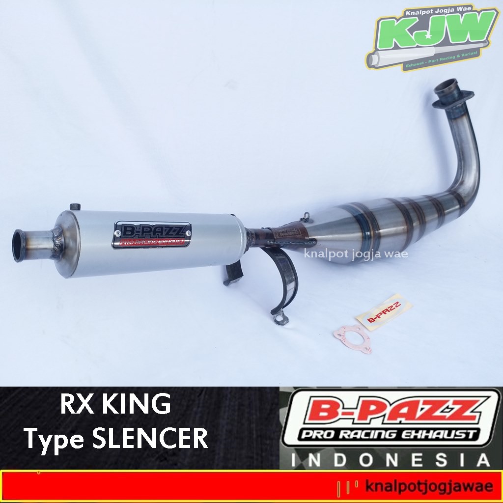 Knalpot Rx King Kolong B pazz Original Tipe Slencer