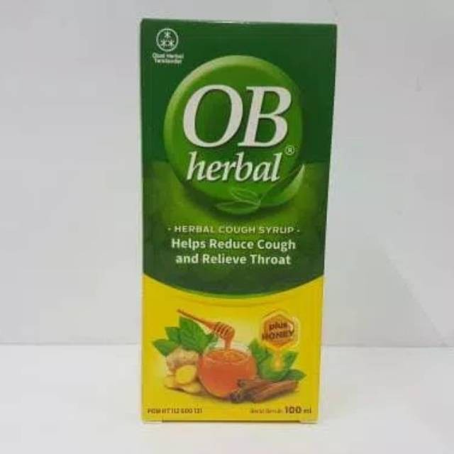 

OBH HERBAL 100ML OB HERBAL Sirup Obat batuk - 100ml