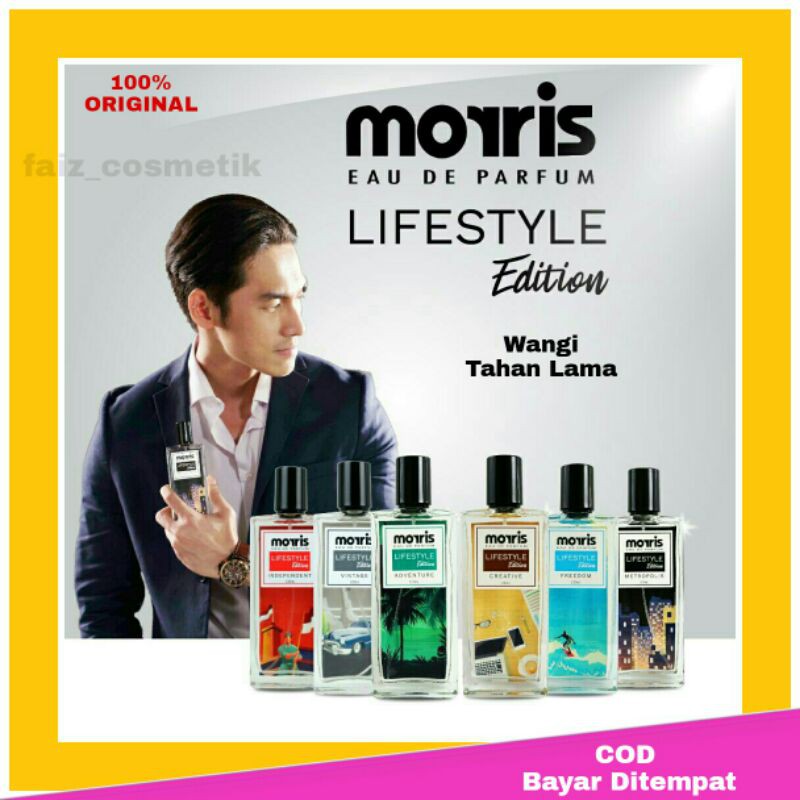 Morris eau de parfum lifestyle edition 100ml Parfum Moris original