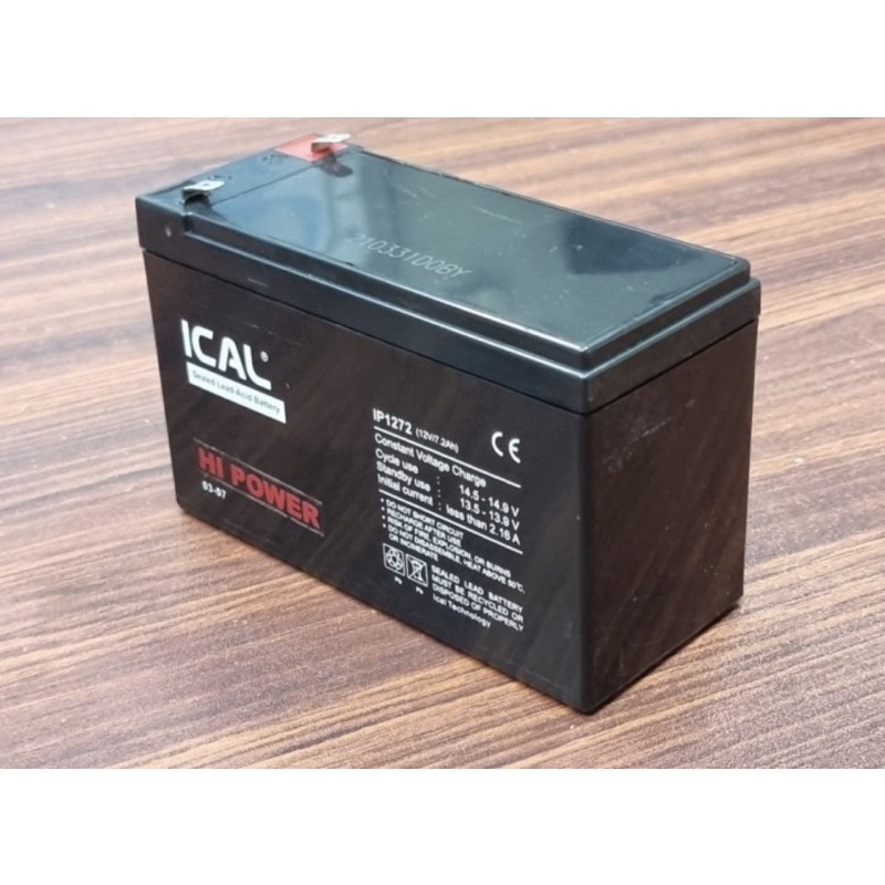 BATTERY AKI KERING ICAL UPS ICA APC PROLINK ICAL IP1272 12V 7.2AH