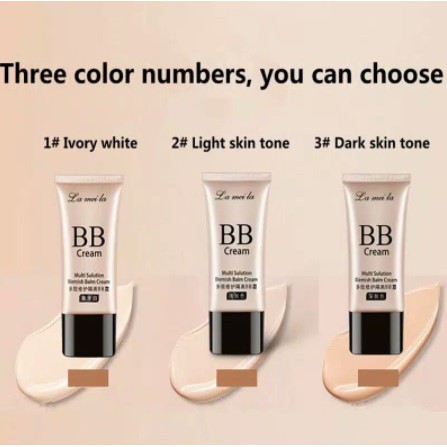 Lameila Natural BB CREAM Base Foundation CJR 7007