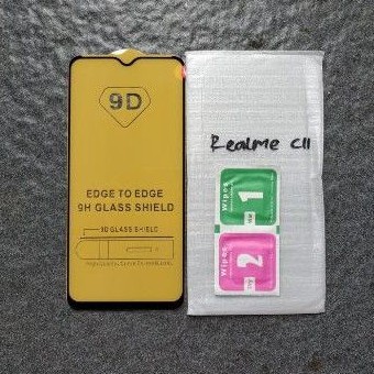 REALME 3 , REALME 5 PRO , X2 , C3 , XT , 7 , 7I , C11 , C12 , C15 tempered glass full kaca gorila