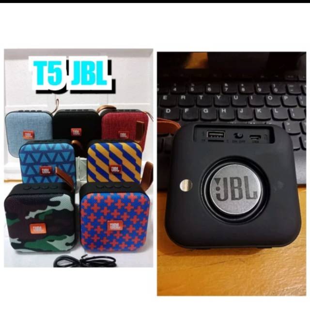 Speaker bluetooth jbl t5 - speaker bass - musik box bluetooth