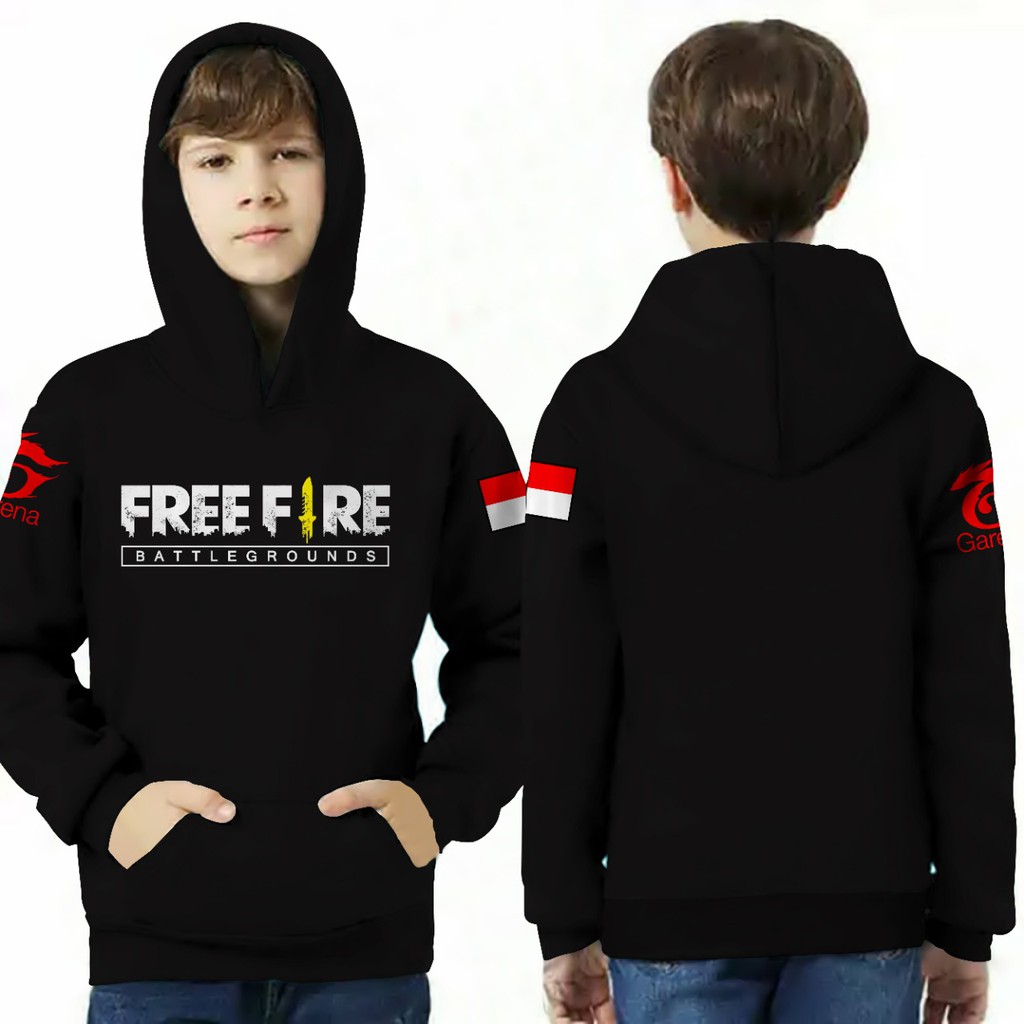 Hoodie Free Fire Anak / Hoodie anak / Jaket free fire anak / Jaket free fire 6-13 TAHUN