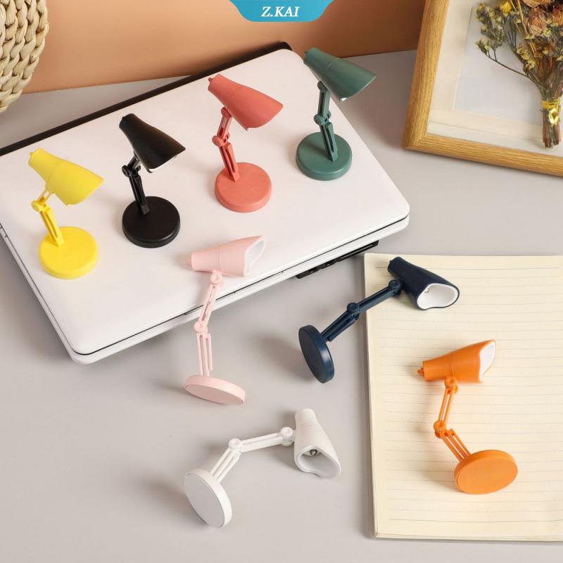 Lampu Meja Led Lipat Mini Untuk Membaca Buku / Komputer / Laptop / Notebook