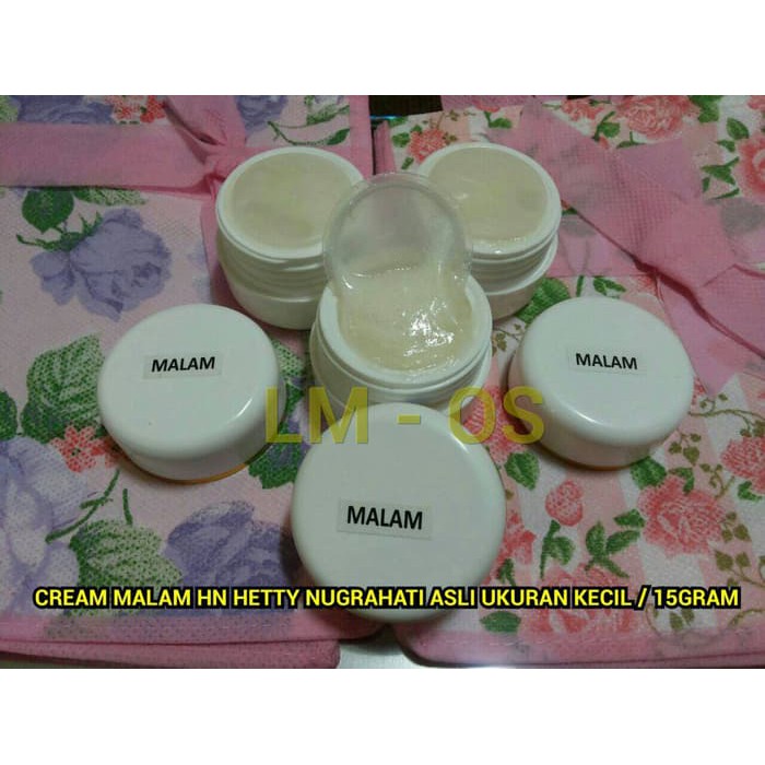 promo  Cream Malam HN/ HN /Hetty Nugrahati Asli/ 15gram