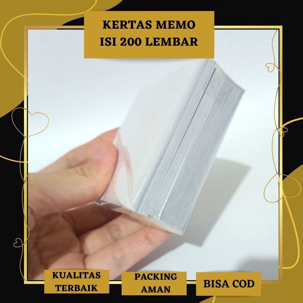

Kertas Memo Putih Murah