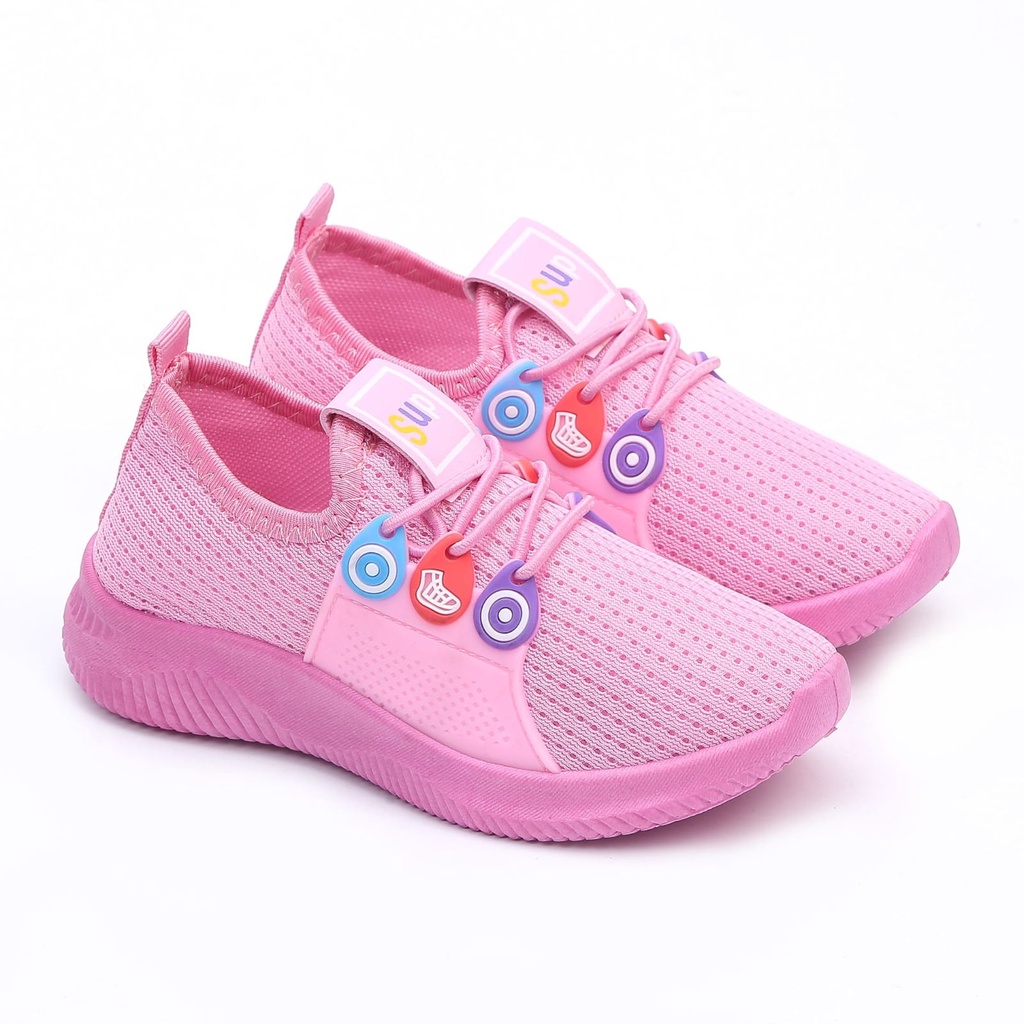 Sepatu Sneakers Anak Anak Sup Motif Terbaru Shoes Trend Logo Sh L506