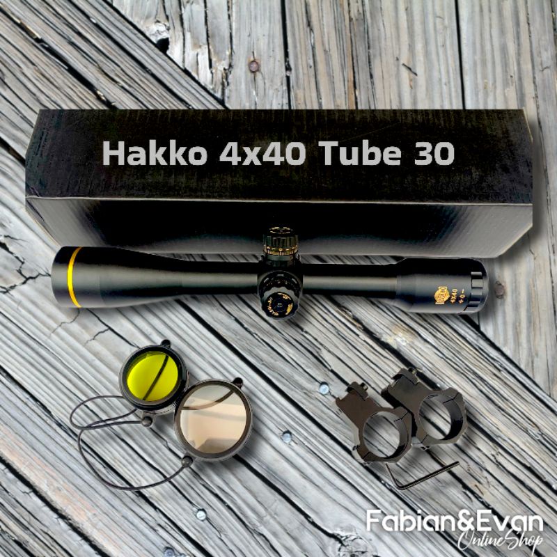 Teropong Teleskop Tele Hakko 4x40 Tube 30