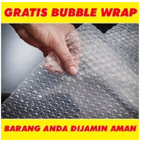 

[Gratis] Tambahan Packing Bubble Wrap - Insyaallah Barang Anda Aman Sampai Tujuan