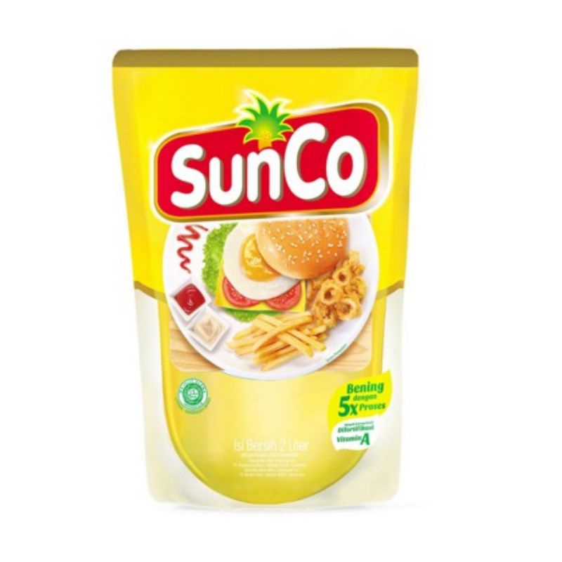 

SUNCO MINYAK GORENG REFILL - 2 LITER