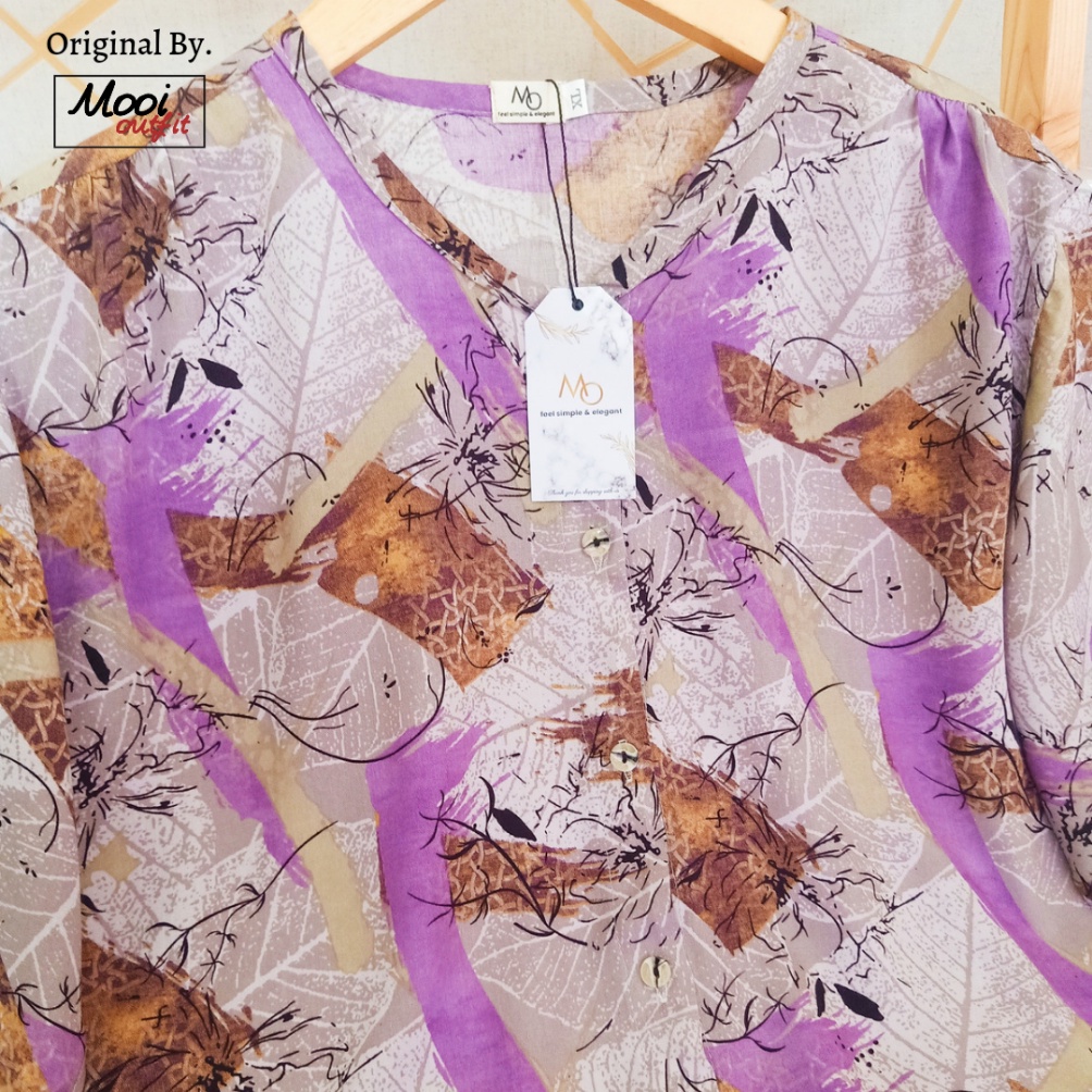 Atasan Wanita Kekinian - Blouse Wanita Terbaru Bahan Katun Rayon