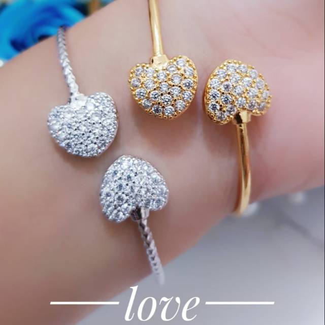 Gelang tangan cantik love