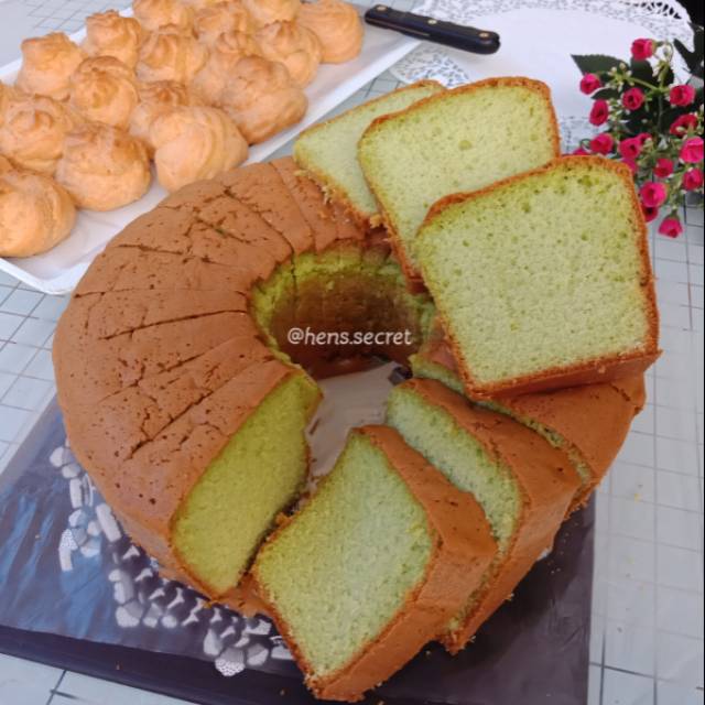 

Bolu Pandan / Bolu Pandan Jadul / Pandan Cake