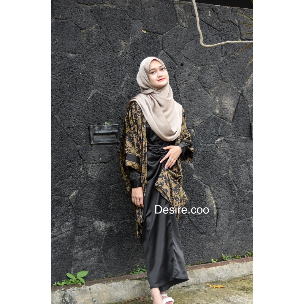 Alazka Dress Desire.coo | Dress ikat | Gamis | Outer