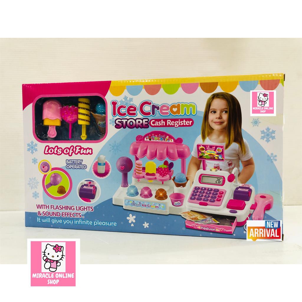 MIRACLE ONLINE SHOP MAINAN  ICE CREAM STORE CASH REGISTER 