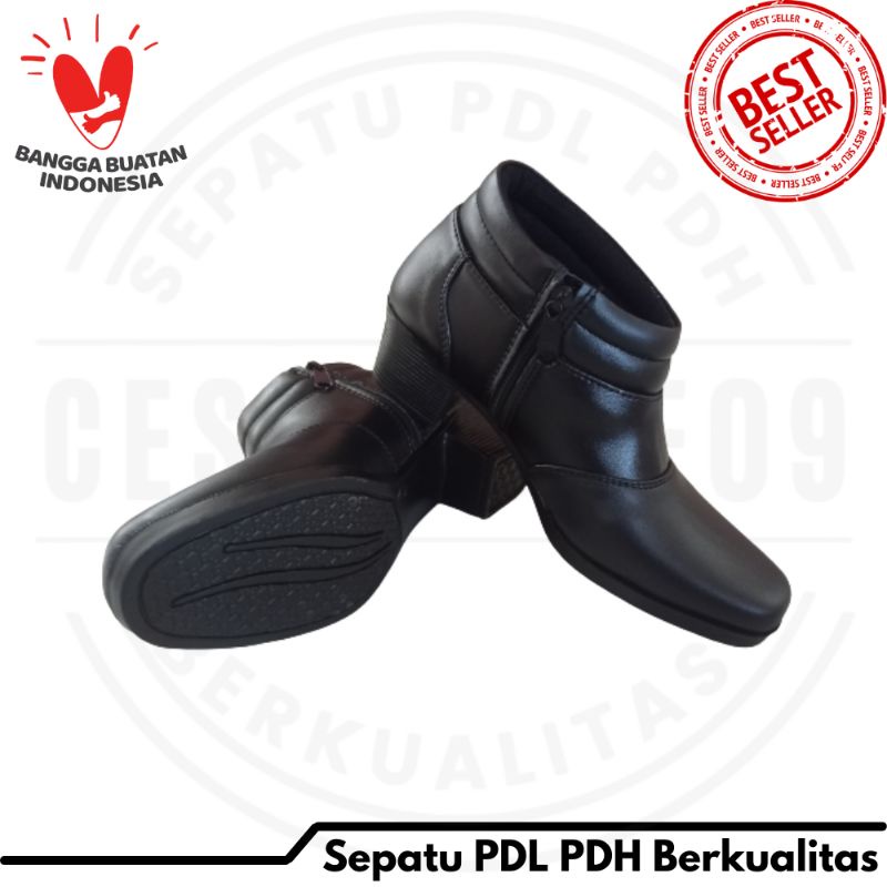 Sepatu PDH Sus/Wanita New Polwan/Secwan/Sekolah/Kantor/Dinas