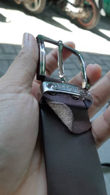 [KULIT SAPI] Gesper Kulit Asli Sabuk Kulit Resleting Ikat Pinggang Pria Sabuk Sikep Jimat