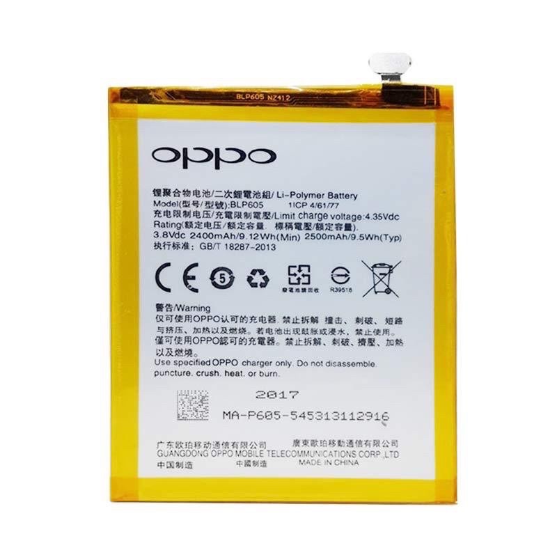 Batterai Oppo Neo 7 / A33 / F1 / F1F / BLP 605 Model Original Baterai BLP605