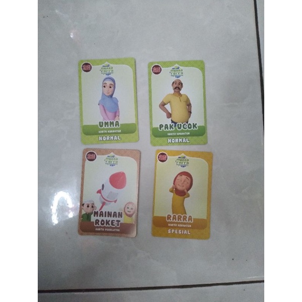 kartu nussa rara choki choki