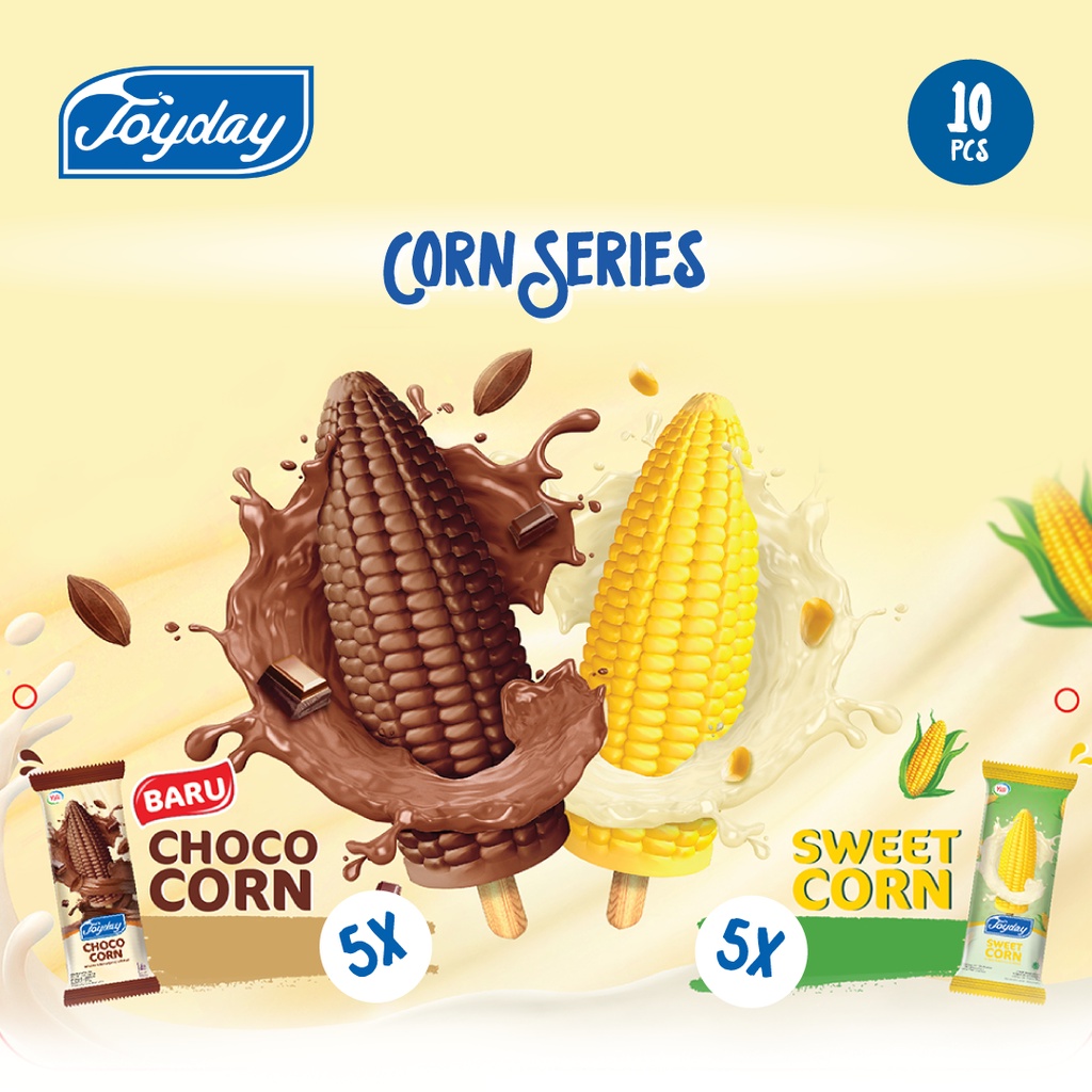 Jual Joyday Ice Cream Mini Package Corn Series - Es Krim Joyday ...