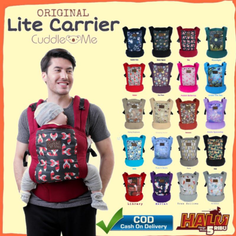 Lite Carrier CuddleMe Gendongan Bayi SSC