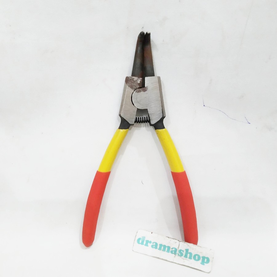 Tang Spi Buka Snapring Snap Ring Plier Bent Internal Bengkok