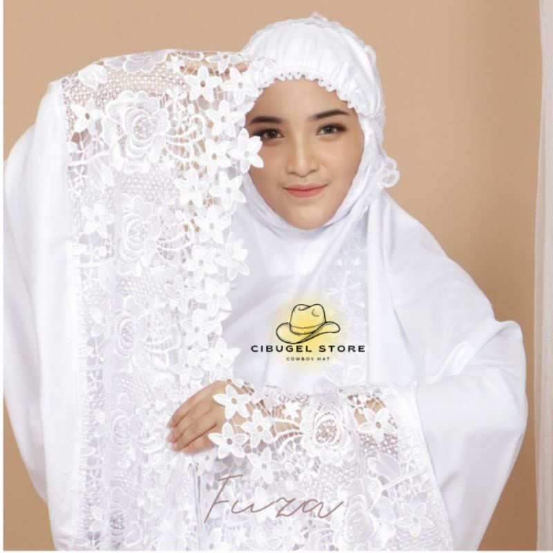 Mukena Dewasa Putih Polos Bordir Jumbo Murah Mewah/Mukena  Dewasa Terbaru  Kekinian 2021 Adem Renda